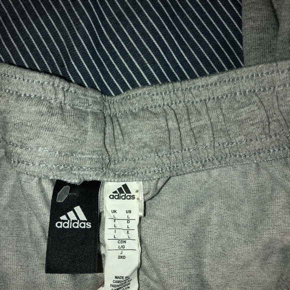 Gray ADIDAS Sweatpants / Joggers for sale! - Picture 3 of 3